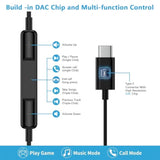 Wired Headphones For Samsung Galaxy A16 5G A36 A26 S25 Edge S25 Ultra A56 S24 Fe Plus A35 A55 Z Fold 6 Flip 6, Usb Type C Earbuds Wired Earphones Ear Buds Usbc Ear Phone Jack For Iphone 16E 16 15 Pro