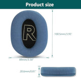Replacement Ear Cushions, Compatible With Logitech Gpro G Prox G433 G233 Headphones, Soft And Delicate Facecloth And Memory Foam Combined Production, Home Headset Replacement Ear Pads (Blue)