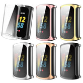 Screen Protector Case Compatible With Fitbit Charge 6 Smartwatch Case Soft Tpu Full Protection Durable