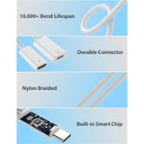 2-In-1 Usb C To Lightning Headphone Adapter & Type C Fast Charging Cable For Iphone 17 16 15 Pro Max Ipad 10 Usb-C To Lightning Earphone Jack Audio Dongle Conventer & Charger Splitter For Ipad Macbook