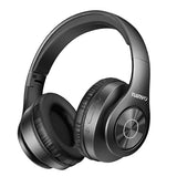 Wireless Headphones Over Ear, Bluetooth Headphones with Microphone, Foldable Stereo Wireless Headsetfor Travel Work TV PC Cellphone-Purple