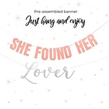She Found Her Lover Party Decorations {95 Piece Set} I She Found Her Lover Bachelorette Banner I Bridal Shower Decorations I Bachelorette Party Decorations