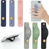 6 Pieces Phone Grip Holder Cell Phone Grip Strap Telescopic Finger Strap Stand Universal Finger Kickstand For Most Smartphones(Soft Colors)