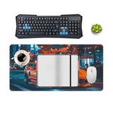 Large Mouse Pad Jdm Cars Nsx Night Driving Desk Mat Computer Accessories Gaming Office Organizers Supplies Decor Essentials Keyboard Pads For Desk Rubber 30X60Cm