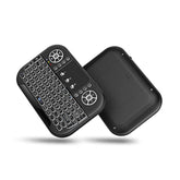 Mini Bluetooth Keyboard, Dual Modes(2.4Ghz/Bluetooth) Wireless Keyboard Controller With Touchpad Mouse Combo,3 Or 7 Colors Rgb Backlit, Portable/Rechargeble, For Computer/Tablet/Mobile Phone/Tv Box