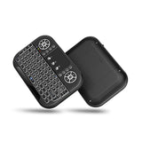 Mini Bluetooth Keyboard, Dual Modes(2.4Ghz/Bluetooth) Wireless Keyboard Controller With Touchpad Mouse Combo,3 Or 7 Colors Rgb Backlit, Portable/Rechargeble, For Computer/Tablet/Mobile Phone/Tv Box
