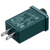1 Pack Replacement Yard Inflatable Adapter, 12Vdc 1A Power Supply Adapter For Christmas Tree Lights, Halloween Christmas