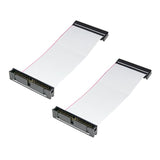 RIITOP IDE Extension Cable Male to Female 40PIN IDE Ribbon Cord for 3.5inch PA