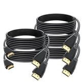 Short Hdmi Cable 4Ft, 4K Uhd Hdmi Cable Male To Male Adapter For Arc & Cl3 Rat