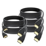 Short Hdmi Cable 4Ft, 4K Uhd Hdmi Cable Male To Male Adapter For Arc & Cl3 Rat
