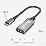 Usb C To Hdmi Adapter, Hdmi 2.0, Usb4 / Thunderbolt Adapter For 4K Monitor Up To 4K 60Hz (Usbc-Hdmi) Iphone 15+, Ipad Pro, Macbook Pro, Dell Xps, Surface Laptop, Lenovo, Hp - Driverless