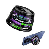 Magnetic Bluetooth Speaker,Multifunctional Portable G200 Speaker With Multi Rgb Color Light Show-3D Surround Sound Effect,Phone Stand For Iphone, Android, Tws Pairing (Black)