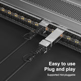 10G Sfp+ Dac Passive Cable, Sfp+ To Sfp+ Direct Attach Copper Twinax Cable For Cisco Sfp-H10Gb-Cu0.25M, Ubiquiti Unifi, Tp-Link Tl-Sm5220-0.25M, Meraki And More, 0.25-Meter(0.82Ft)