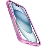 OtterBox iPhone 15 Plus and iPhone 14 Plus Commuter Series Case - Run Wildflower (Pink), Slim & Tough, Pocket-Friendly, with Port Protection
