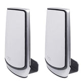 Metal Wall Mount Holder For Orbi Whole Home Tri-Band Mesh Wifi 6 System/Orbi Ultra(Rbk850)(Rbk852)(Rbk853)/(Rbs750)(Rbs751)(Rbk752)(Rbk753)(960/860 Series)/(Ax4200)(Ax5700)(Ax6000) (2-Pack)