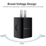 Quick Charge 3.0 Fast Charger For Lg Velvet 5G Wing, Lg Stylo 4 5 6, Lg G5 G6 G7 G8 G8X V20 V30 V40 V50 Thinq, K51 K61 K71 K92