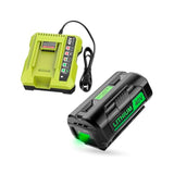 Op4040 40V Replacement For Ryobi 40V Battery 6A, Compatible With 40 Volt Lithium Battery Op4026A Op40201 Op4050A Op4015 Op40261 Op4030 Op40401, With Op401 Ryobi 40-Volt Charger