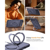 Compatible With Iphone 16 Stand Case - Pink Sand