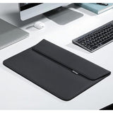 Voyage Laptop Sleeve Case, 13.3 & 15.6 Inch, Shockproof, With Accessory Pocket, Black (13-Inch For New Macbook Air & Pro)