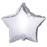 50pcs Star Shaped Foil Balloons β 18" Helium Mylar, Reusable Party Decor