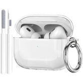 Clear TPU Protective Case for Apple AirPods Pro 3 2025 with Cleaning Kit, Soft Transparent Skin for Women and Men, Compatible with iPod Pro 3rd Generation Charging Case