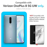 TUDIA Merge Compatible with OnePlus 8 5G UW Case, Military Grade Shockproof Slim Dual Layer Rugged Protective Phone Case, Blue, Fits Verizon UW Version Only