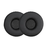 kwmobile Ear Pads Compatible with Sony MDR-XB450AP / XB550 / XB650 Earpads - 2X Replacement for Headphones - Black