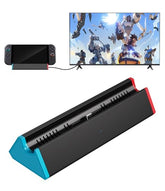 Dock Station for Nintendo Switch 2/OLED/1, Portable Switch 2 TV Docking Station Replacement with 4K@60Hz HDMI Adapter/2 USB Port/Type C Port