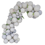 73Pcs Matte Gray Balloons Garland Arch Kit For Birthday Bridal Baby Gi