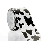 1.5" Black Cow Grosgrain Ribbon 5 Yard
