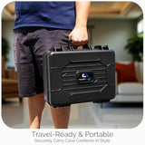 Portable Printer Case Compatible with HP Officejet 250 Wireless Mobile Printer, Ink Cartridges and Power Cable