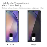 2 Pack Privacy Screen Protector For Samsung Galaxy Z Fold 5 Anti Spy Private Tempered Glass, Anti-Scratch, Bubble Free