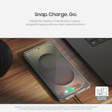 Samsung Car Wireless Charger, Qi2.0 Technology, Magnetic Phone Holder for Car, Hands Free Fast Charging, Adjustable Mount