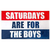Saturdays Boys Flag 3×5Ft Polyester Banner for Parties Dorm Decor