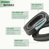 Gel Ear Pads Fit For Howard Leight By Honeywell Impact Sport, Impact Pro, Sync, Lightning; Ear Cushions Replacement For Zohan Em054, Awesafe, Prohear 030, 036, 016 Earmuffs