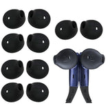 Ear Buds For Headphones,Samsung Galaxy S6 S6Edge G9200 G9250 G9208 Earphones Ear Cover, Note5 Earphone Durable Silicone Fit Soft Thin Light Ear Cushion,6 Pairs,Black