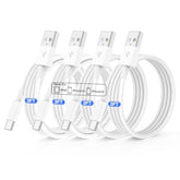 4 Pack Apple Usb C Fast Charging Cable 3Ft For Iphone 16 15/16 15 Pro/16 15 Pro Max/16 15 Plus,Usb A To Usb C Car Carplay Cord Compatible Samsung Galaxy S25 S24, Ipad Pro 12.9/11,Air 5Th/4Th Gen