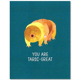 Tardigrade Love/Anniversary/Valentine'S Day Card (4.25" X 5.5") By