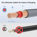 Starlink Mini Cable, Usb-C To Dc Power Cable 10Ft/3M, Works With 100W Usb-C Pd Power Bank/Charger/Power Station, Weather-Sealed Connector, Plug & Play For Starlink Mini Portable Internet
