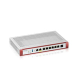 Usgflex200Hp Cyber Security Firewall | 6.5 Gbps, Up To 100 Users | Hardware Only | 6X Gigabit + 2X 2.5G Ports (1X Poe+) | Vpn, Ips Anti-Malware | Nebula | Fanless | Rack-Mountable