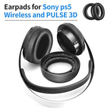 Ps5 Pulse 3D Wireless Headphone Earpads Replacement Ear Pad Cushion Memory Foam Ear Cup For Ps5 Pulse 3D Wireless Headset