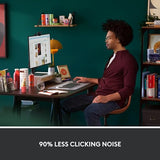 Signature M550 L Full Size Wireless Mouse - For Large Sized Hands, 2-Year Battery, Silent Clicks, Bluetooth, Multi-Device Compatibility - Black