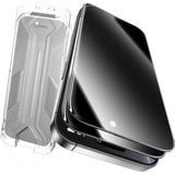 2 Pack For Iphone 13 Pro Max/14 Plus Privacy Screen Protector Tempered Glass:9H+ Durable, Auto Positioning, Bubble Free, High Definition, Easy Installation