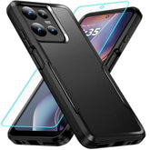 For Motorola Moto G 2025 Case With Screen Protection: Heavy Duty Protective Shockproof And Scratch Proof Cell Phone Case For Moto G 5G 2025 Black