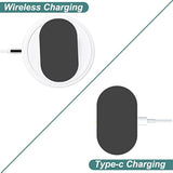 Charging Case For Galaxy Buds/Galaxy Buds+ (Sm-R170/R175), Replacement Charger Case Cradle Dock For Samsung Earbuds (Black)