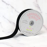 Solid Grosgrain Ribbon, 1-1/2-Inch By 50-Yard, Black