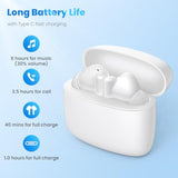 Wireless Earbuds For Google Pixel 7 Pro 6 6A, 5.2 Bluetooth Headphones Noise C