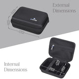 Case For Tp-Link Dual-Band Wi-Fi 6 Ax3000 / Ax1500 Travel Router - Hard Travel Protective Carrying Storage Bag (Black)