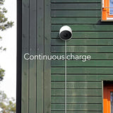 Wasserstein Pogo Pin Cable & Adapter for Google Nest Cam Outdoor/Indoor, Battery (2-Pack)(26ft & 5.2V/2A) (Camera NOT Included)