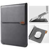 Laptop Sleeve For Macbook Air M4(2025)/Pro 13/Macbook Air 13 Inch, Macbook Air Sleeve With Laptop Stand And Mouse Pad, Case Bag For 13-14 Inch Macbook, Asus, Dell, Hp, Grey